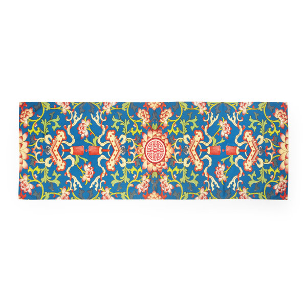 Excelsa Tischläufer 'Merry Christmas', 40 X 140 Cm – Aus Baumwolle Und Polyester, Mit Weihnachtsmotiven